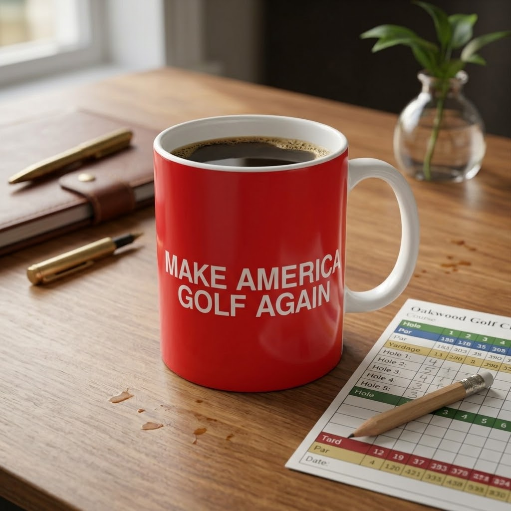 Make America Golf Again — Ceramic Mug 11oz